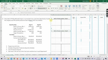 Lesson 4 Process Costing - FIFO