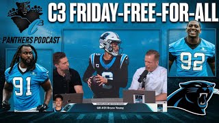 Is Bryce Young a Bottom 10 NFL QB? | C3 FRIDAY-FREE-FOR-ALL