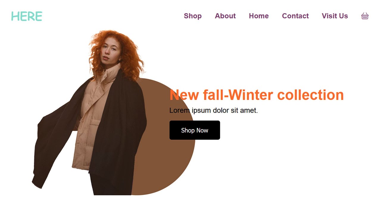 website header | website header design