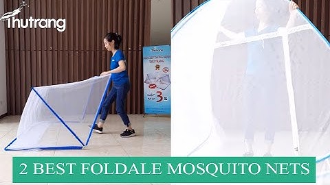 2 BEST FOLDABLE MOSQUITO NETS