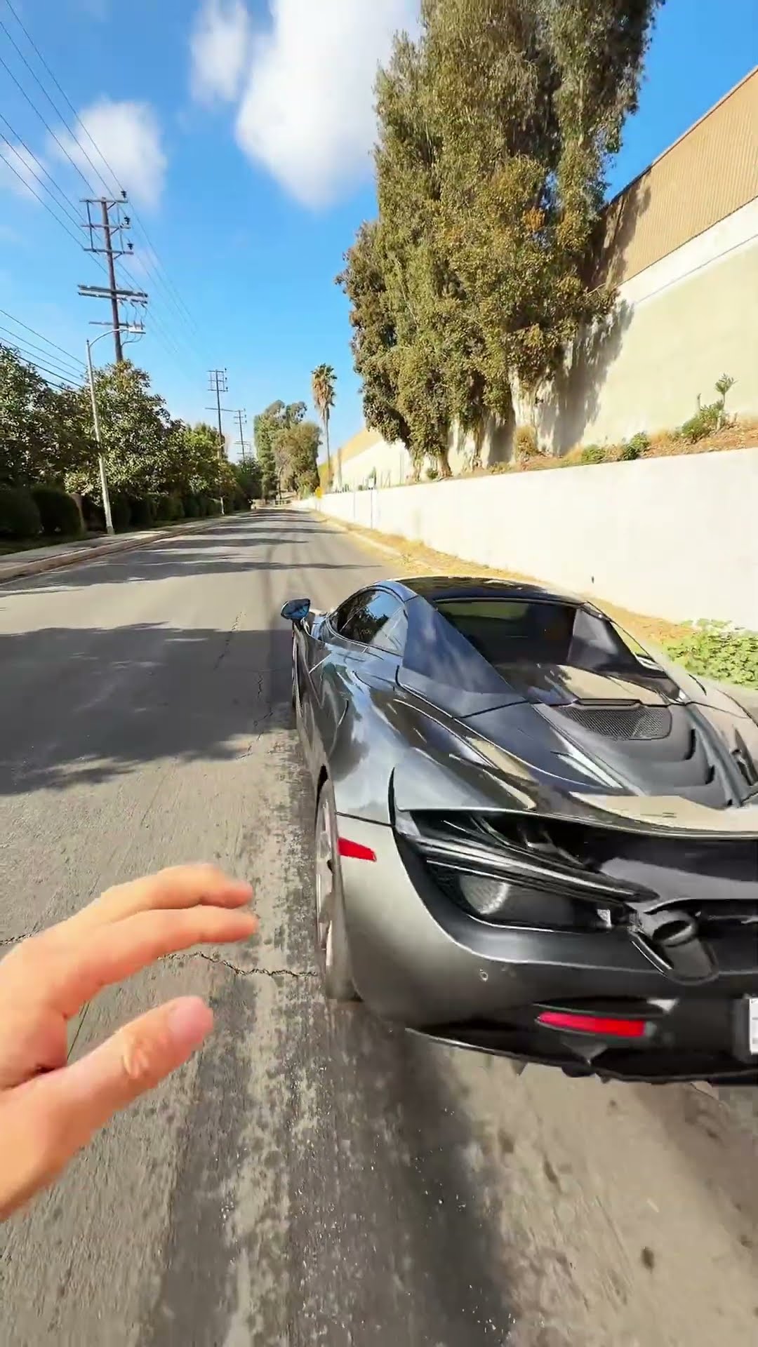 Ghost Riding Supercar Gone Wrong...