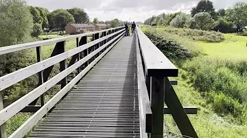 Gorinchem - Woudrichem, NL: Ep.10 Backside of city on Windmill