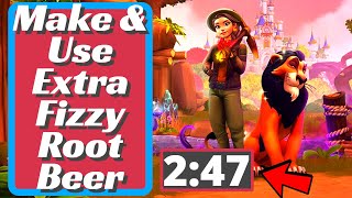 How To Make and Use Extra Fizzy Root Beer in Disney Dreamlight Valley Details