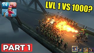 Stopping A 1000 Zombie Horde! 😱 Z Route: Redemption screenshot 4