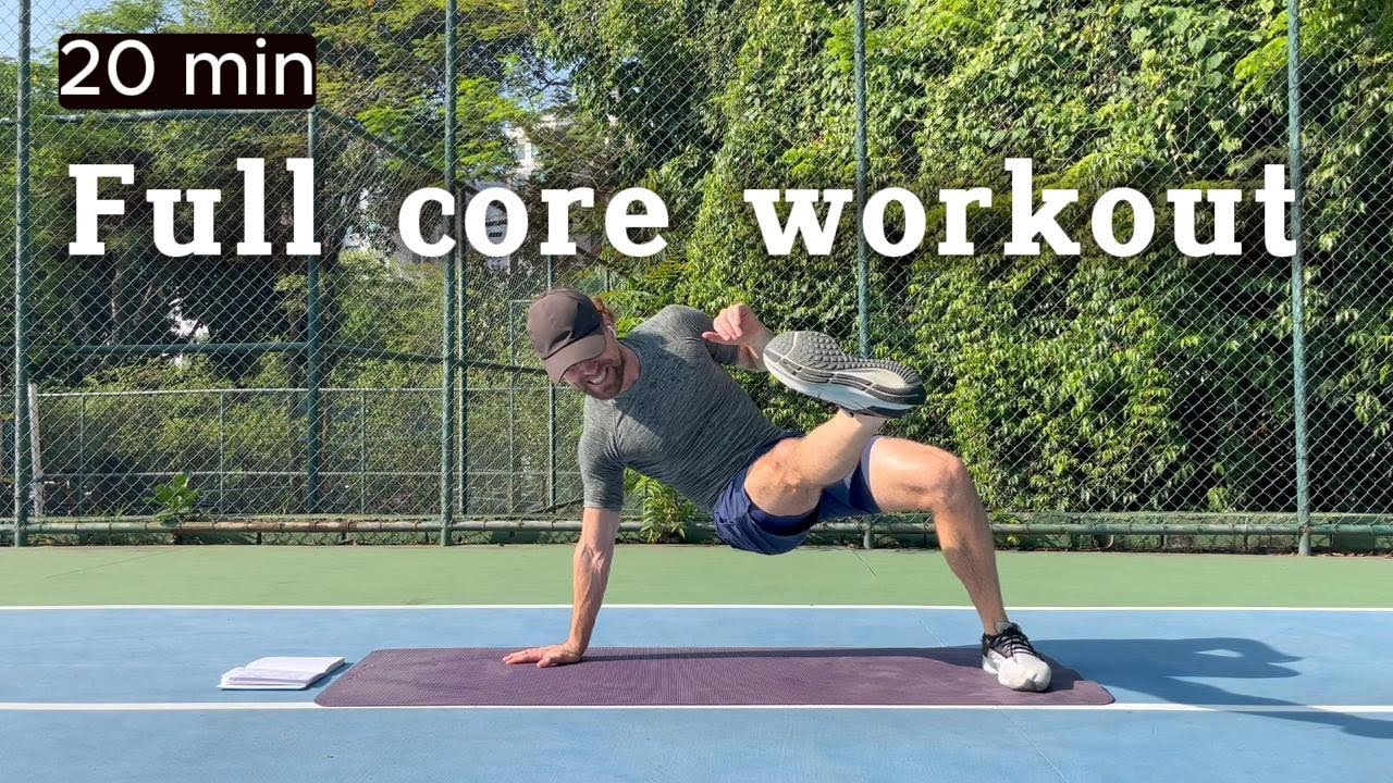 20 min Full core Workout + Challenge | No equipment, no Repeat | # ...