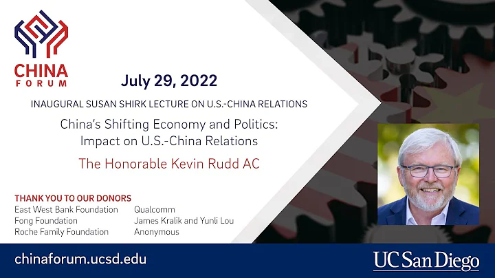 China’s Shifting Economy and Politics: Impact on U.S.-China Relations