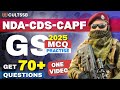 CDS/NDA/CAPF Complete GS MCQ | GS PYQs | CDS/CAPF Economics | Polity | Science | Geography