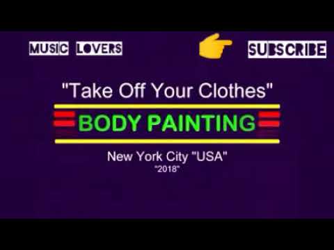 Naked Body painting- ft hot girls - YouTube