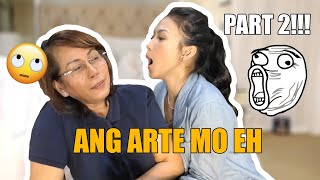 Mommy Pinty (The Internet Sensation) being annoyed at Alex Gonzaga for 6 minutes straight PART 2