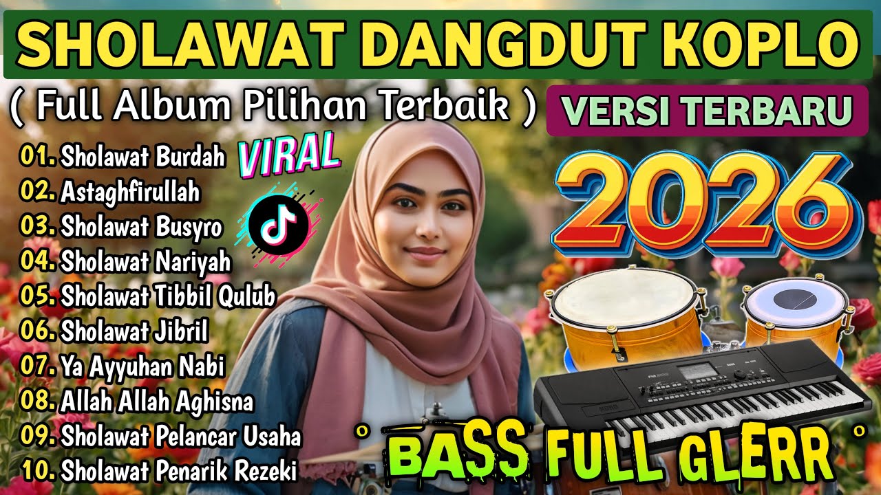 KUMPULAN SHOLAWAT MERDU TERBARU 2026 | SHOLAWAT JIBRIL PENARIK REZEK PALING DAHSYAT, PENYEJUK HATI