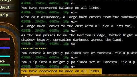 Iron Realms Flash Client - Triggers