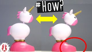 How Does A Solar Powered Nodding Figure Work? Let's Look Inside This Unicorn Toy & Find Out #tech