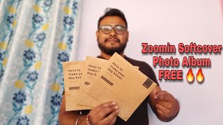 Zoomin 5.5" Softcover Photo Album Unboxing, Review & Full Process Of Order In Hindi 🔥 screenshot 3