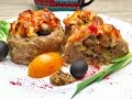 Мясное лукошко + гречка с грибами = отличное блюдо!