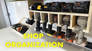 Super Simple Drill And Battery Station