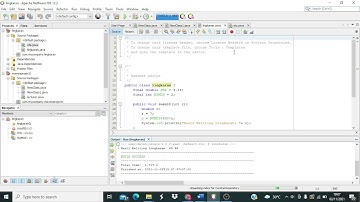 ETS menghitung luas lingkaran menggunakan netbeans