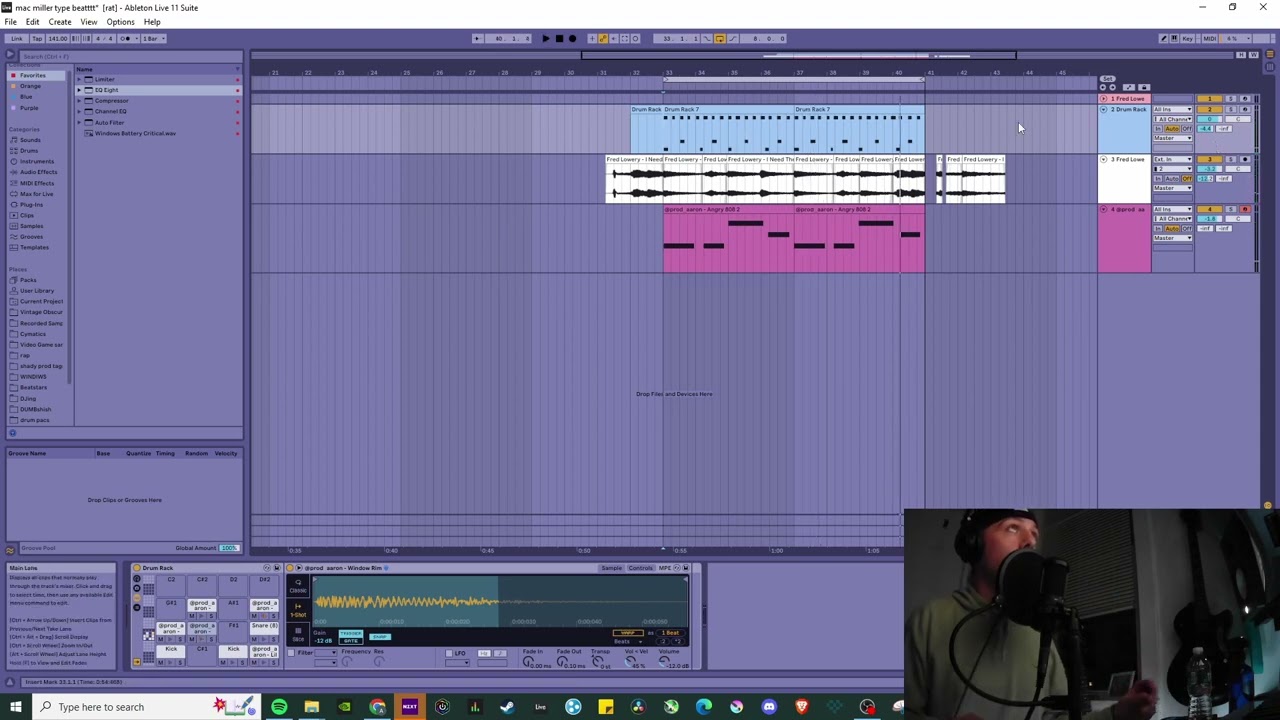 MAKING A LO-FI MAC MILLER TYPE BEAT - Ableton 11 Tutorial