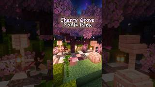 How to build a Cherry Blossom Path in Minecraft! #minecraft Update