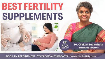 Best Fertility Supplements To Get Pregnant || Fertility Tips || Dr Chekuri Suvarchala