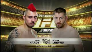 DAN HARDY VS DUANE LUDWIG FIGHT COMPLETE UFC MMA LUTA