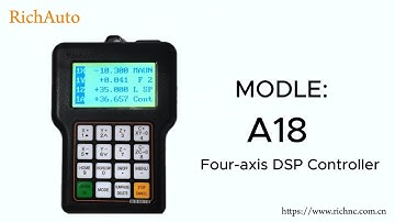 RichAuto 4 Axis 3D Carving DSP Controller A18