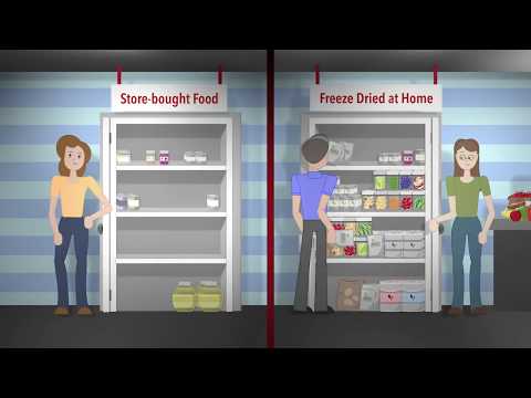 Harvest Right Freeze Dryer vs. Store-bought Freeze Dried Food