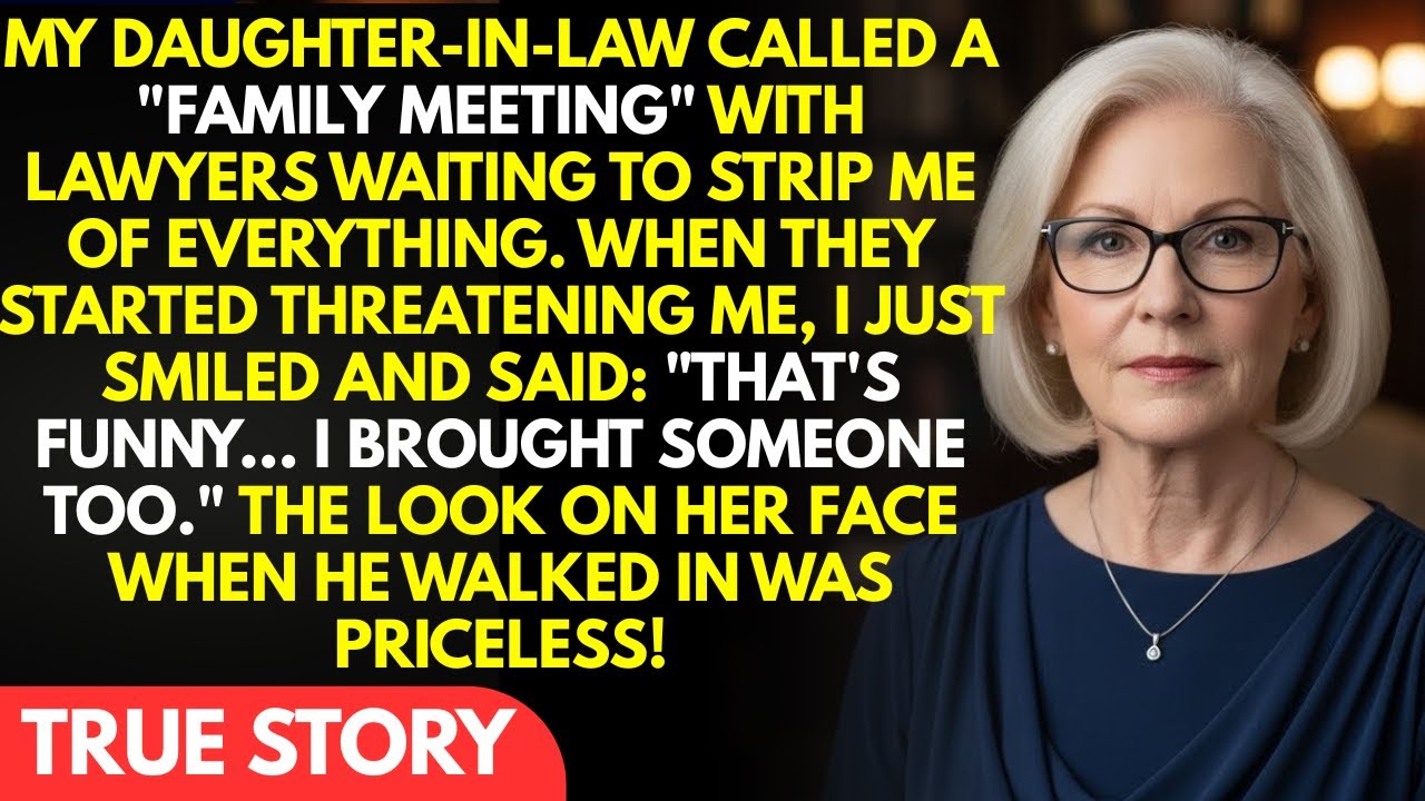 My DIL Tricked Me Into A Family Meeting — When I Refused To Give The Inheritance, They...