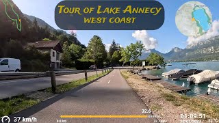 Tour du lac d'Annecy (rive ouest)