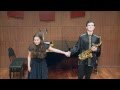 Matvey Sherling performs E.Bozza's "Aria for alt-sax and piano "