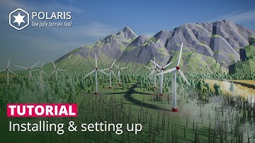 Polaris 3 - Low Poly Terrain Unity - Installing and setting up - Tutorial 01