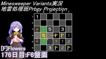 地雷処理班Prbgy Projecton 176日目[F6]【14 Minesweeper Variants 2】