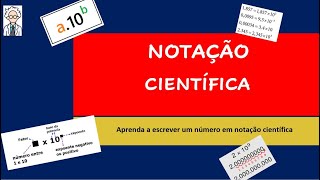 Aulas do 8º ano sobre Operações aritméticas em notação científica.