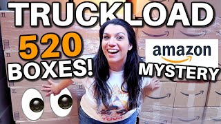 AMAZON MYSTERY BOX TRUCKLOAD Unboxing  Amazon Returns Box  Liquidation Pallets