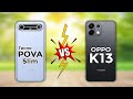Tecno Pova Slim 5G vs Oppo K13 5G 🔥 | Full comparison |