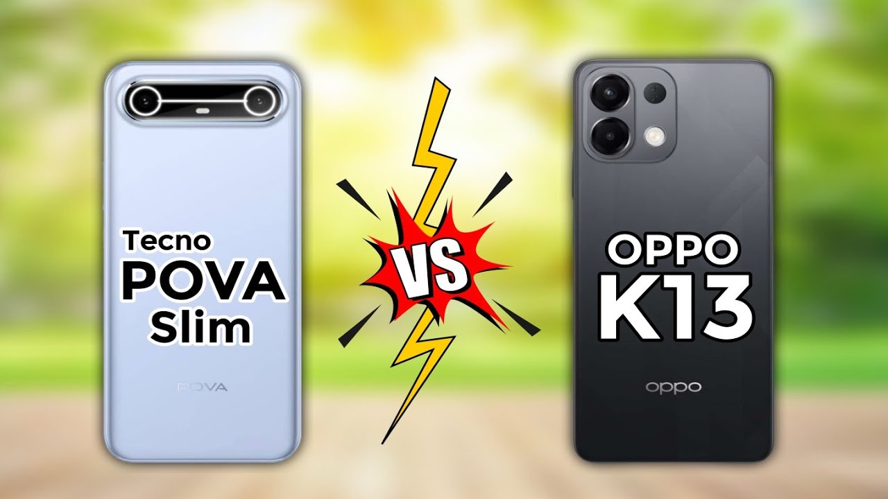 Tecno Pova Slim 5G vs Oppo K13 5G 🔥 | Full comparison |