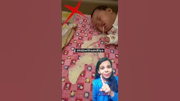 Thumbnail of 😭🤮Baby spitting part-8 😱/simple tip #kidswithsandhiya#baby#vomiting