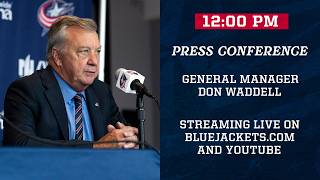 Don Waddell Free Agency Press Conference