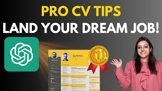 How to make best CV for Freshers using Chat GPT & Free AI tools | Use ChatGPT for Resume | Hindi