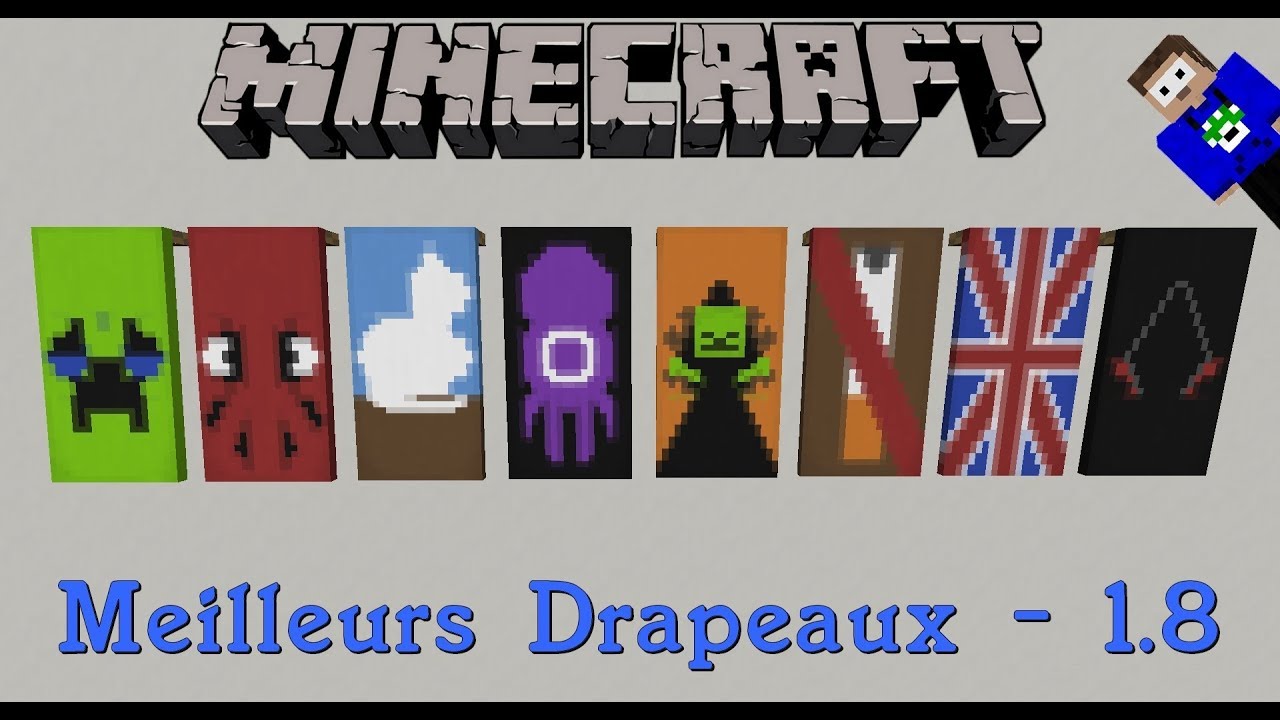 3 belle baniere minecraft tuto - YouTube