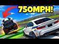 Instant Acceleration to 600 MPH Test: Can Any Car Handle This? #1