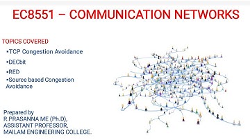 TCP Congestion Avoidance - DECbit, RED & Source based Algorithms