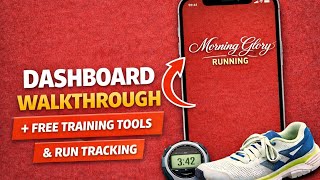 How To Set Up Your Running Dashboard With Free Training Tools | Morning Glory Running screenshot 5