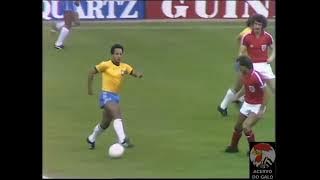 1981 - Lances de Eder, Luizinho, Cerezo e Reinaldo (Brasil x Inglaterra)