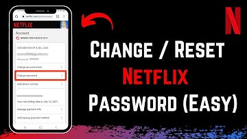 How to Change Password in Netflix Account !