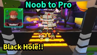Noob To Pro Ep. 3  Got Black Hole  Anime Champions Simulator