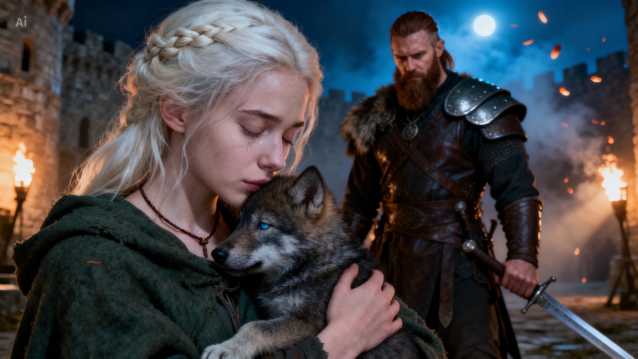 👉 Когда омега поцеловала умирающего волчонка — Альфа уронил копьё