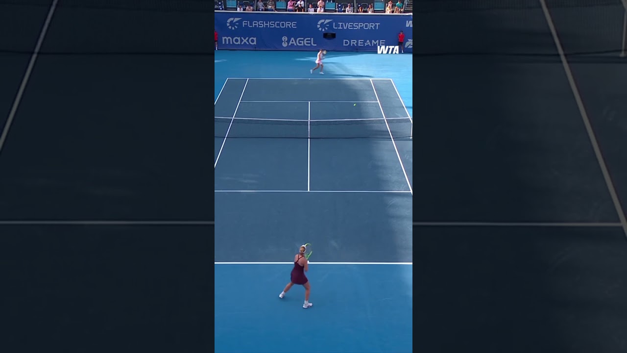 Barbora Krejcikova is hitting her marks against Tagger as we hit crunch time in the third set!