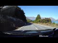 New Zealand South Island Road Trip. Return drive from Glenorchy to Queenstown.