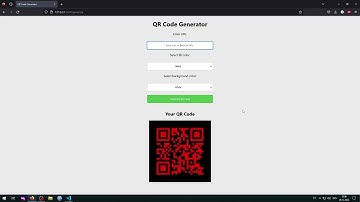 CS50 Final Project - QR Code generator