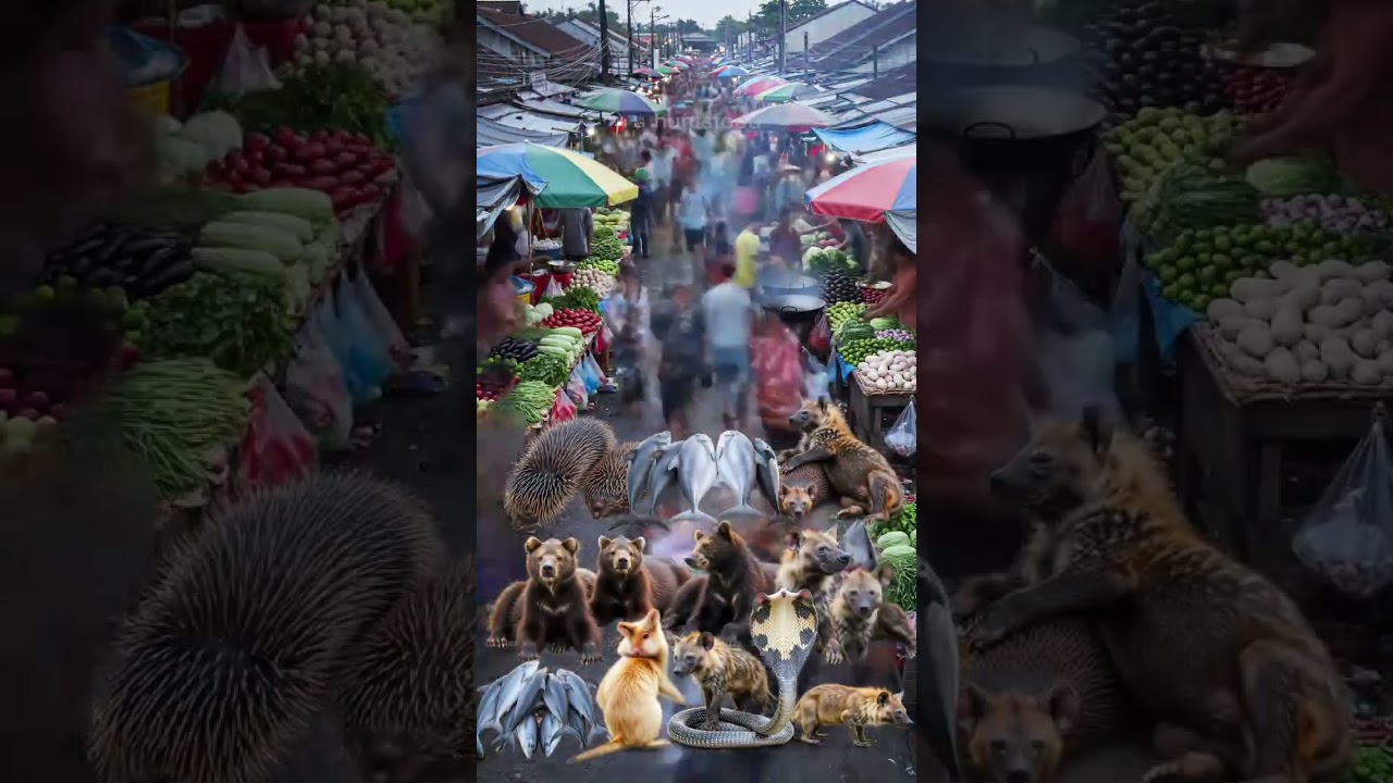 Insane Chaos in a Wild Asian Market!